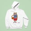 Bad Bunny Deb Tirar Ms Fotos Concho Basketball Hoodie