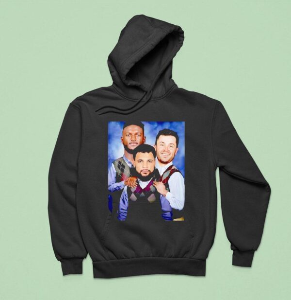 Baker Mayfield Mike Evans And Chris Godwin Step Brothers Photo Hoodie