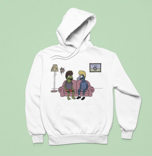 Beavis And Butt Head Potent Frog Cartoon Sofa Hoodie