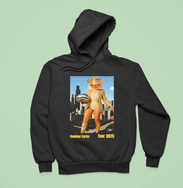 Beyonce Chicago Cowboy Carter Tour Hoodie