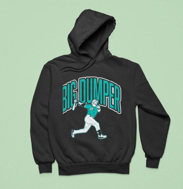 Big Dumper Moonshot Cal Raleigh Seattle Mariners Baseball Hoodie