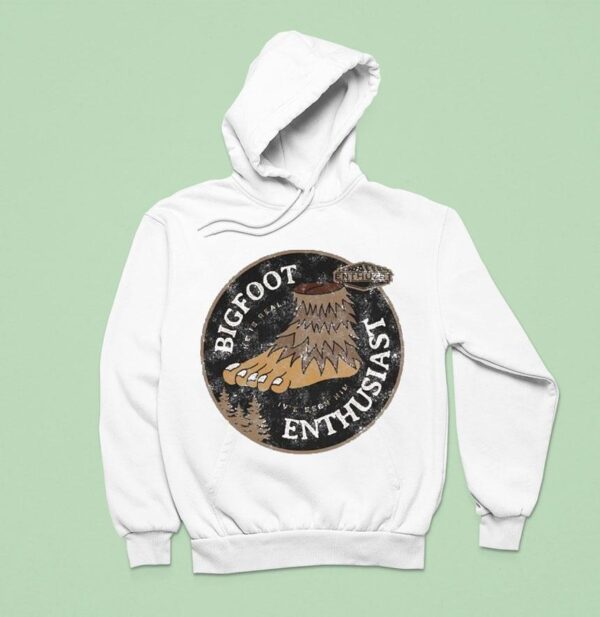 Bigfoot Seen Him Enthusiast He Is Real Enthuzs Hoodie
