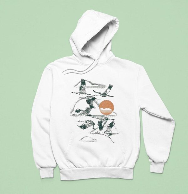 Bird Collective Whooping Crane Hoodie