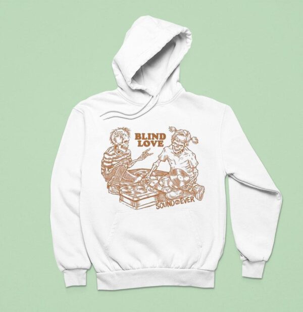 Blind Love Sound As Ever Skeleton Hoodie