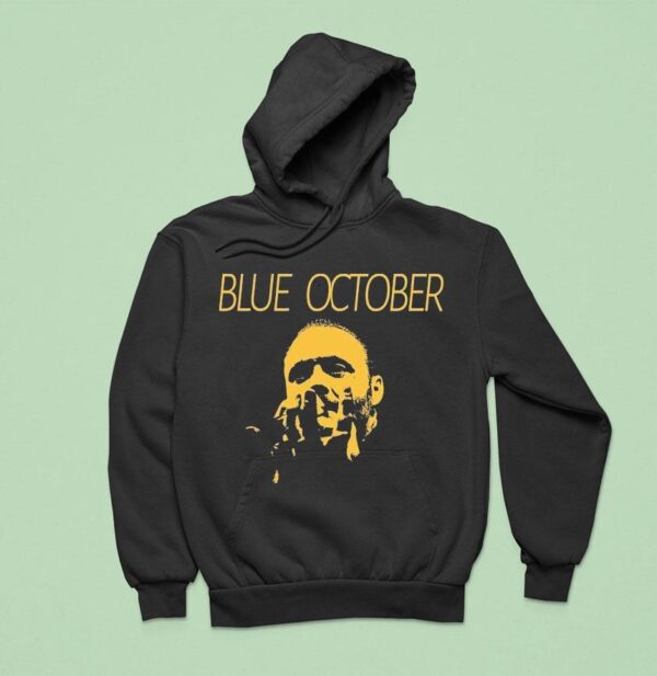 Blue October Midnight Foil Hoodie
