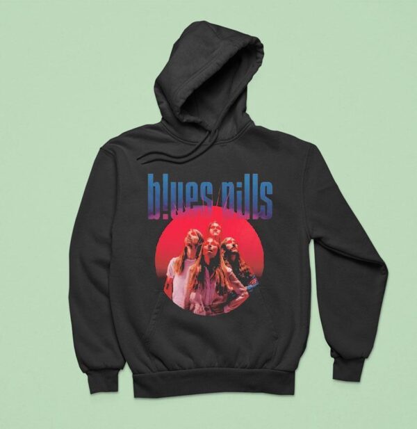 Blues Pills Laser Eyes Hoodie