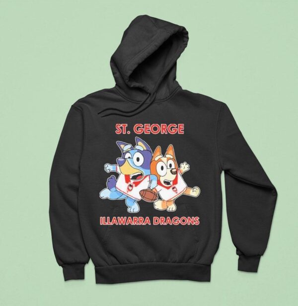 Bluey St George Illawarra Dragons Hoodie