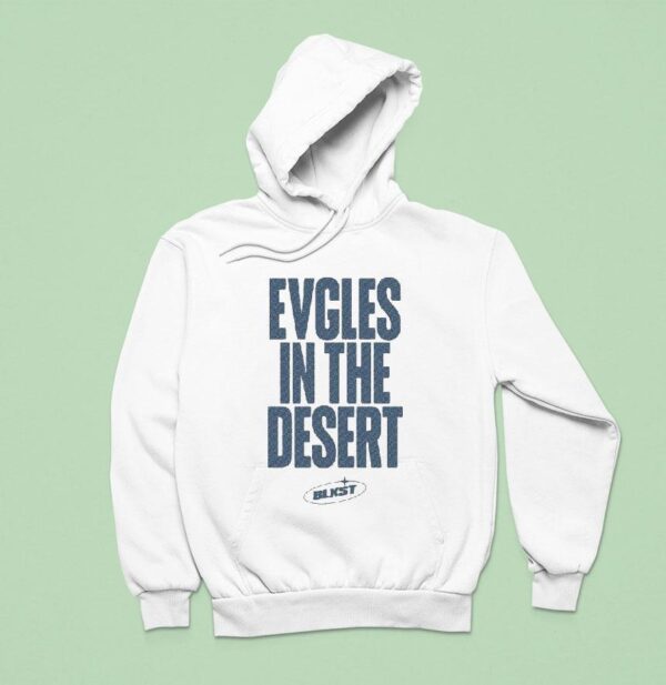 Blxst Evgles In The Desert Evgles Desert Denim Hoodie