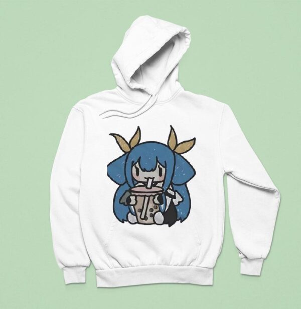 Boba Dizzy Cartoon Hoodie