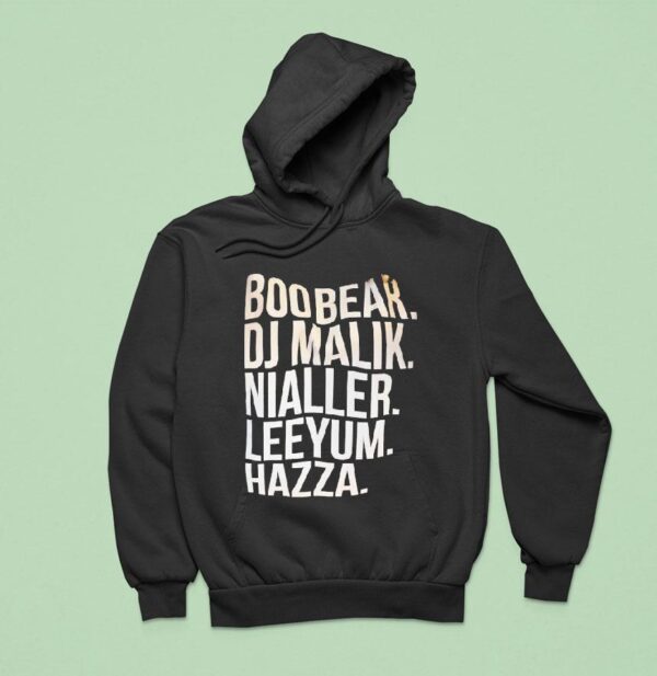 Boo Bear Dj Malik Nialler Leeyum Hazza Hoodie