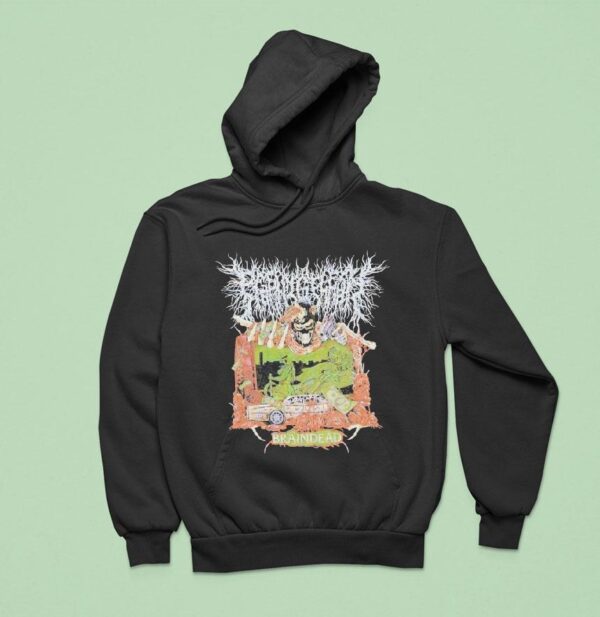 Brain Dead X Peeling Flesh Sound Fury Hoodie