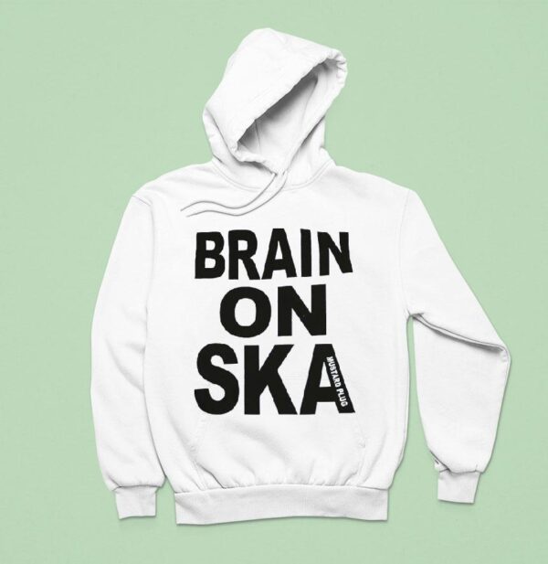 Brain On Ska Mustard Plug Hoodie