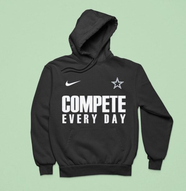 Brian Schottenheimer Dallas Cowboys Compete Every Day Nike Hoodie