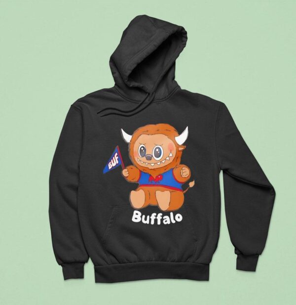 Bufufu Labubu X Buffalo Bills Hoodie