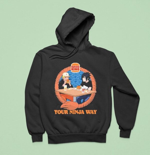 Burger King Naruto Your Ninja Way Hoodie