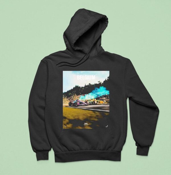 Bwt Alpine F Belgium Grand Prix At Spa Francorchamps In July Racing Sparks Hoodie