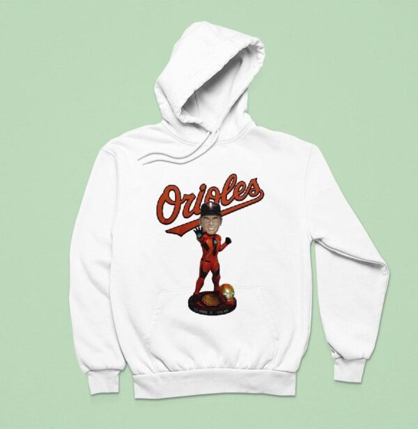 Cal Ripken Jr Iron Man Baltimore Orioles Hoodie