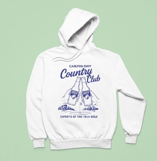 Carlton Dry Country Club Experts Of The Th Hole Beer Hoodie
