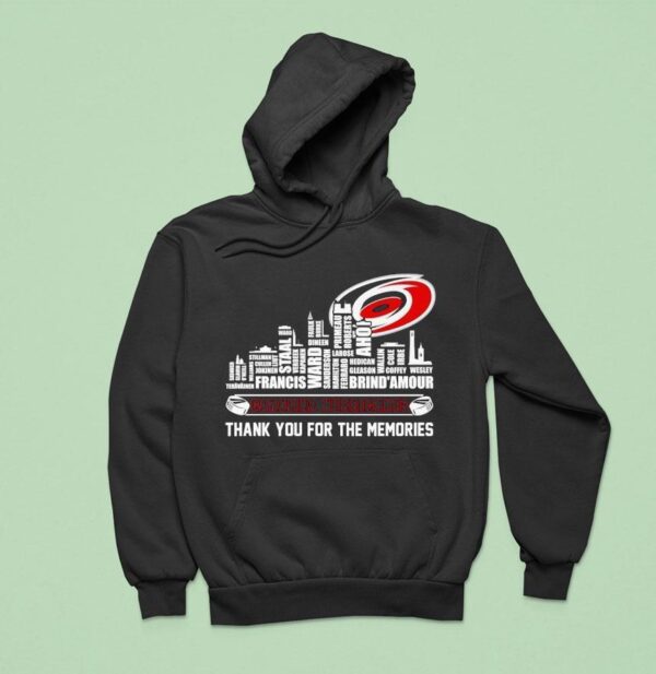 Carolina Hurricanes Thank You For The Memories Hoodie