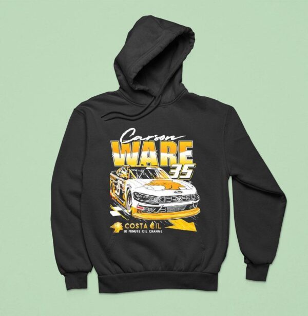 Carson Ware Costa Oil Minute Oil Change Racing Hoodie