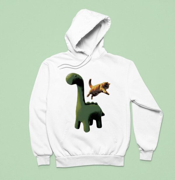 Cat Abram Engle Kurt Dino Hoodie