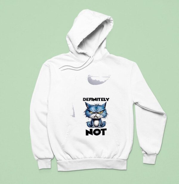 Cat Definitely No Hoodie