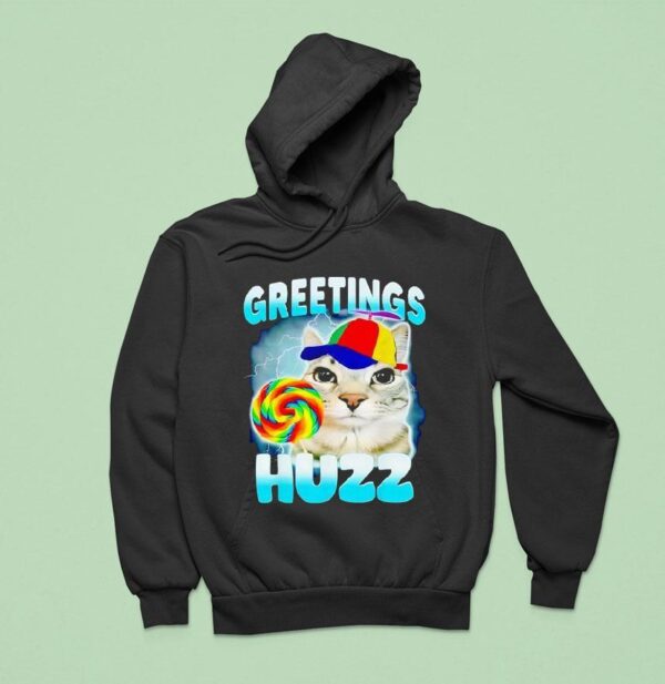 Cat Greetings Huzz Hoodie