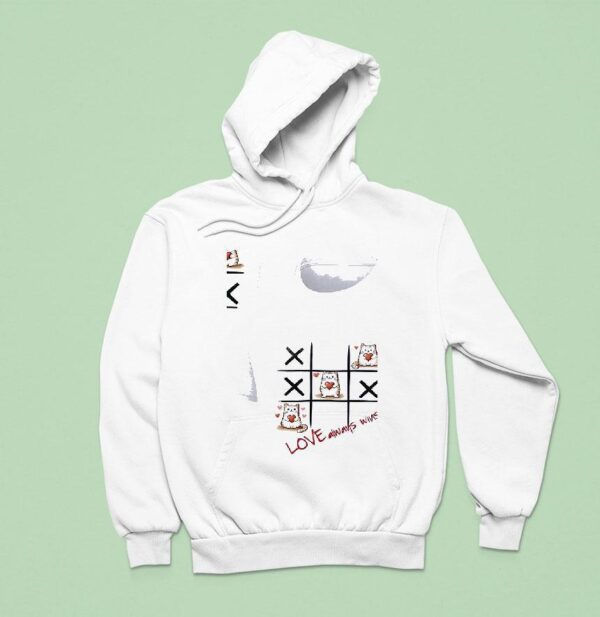 Cat Love Always Win Hoodie