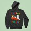 Cat Low Key Fell Off Hoodie