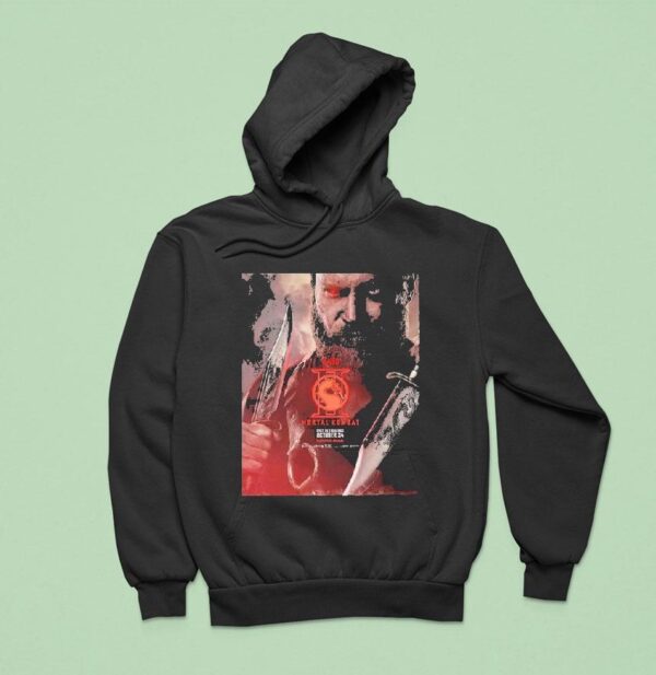 Character Josh Lawson As Kano For Mortal Kombat Only In Theaters October Hoodie