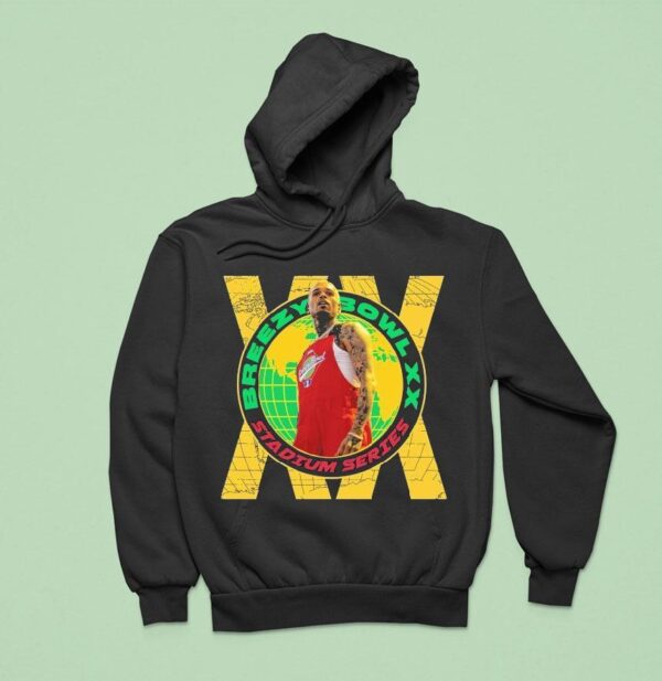 Chris Brown Breezy Bowl Xx Off The Grid Stadium Series Hoodie