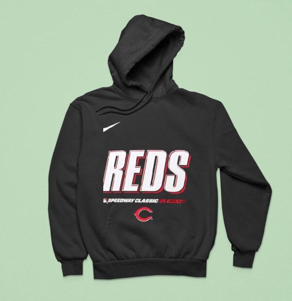 Cincinnati Reds Speedway Classic Logo Hoodie