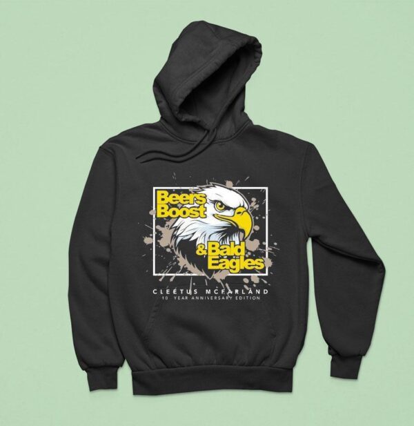 Cleetus Mcfarland Beer Boost And Bald Eagles Th Hoodie