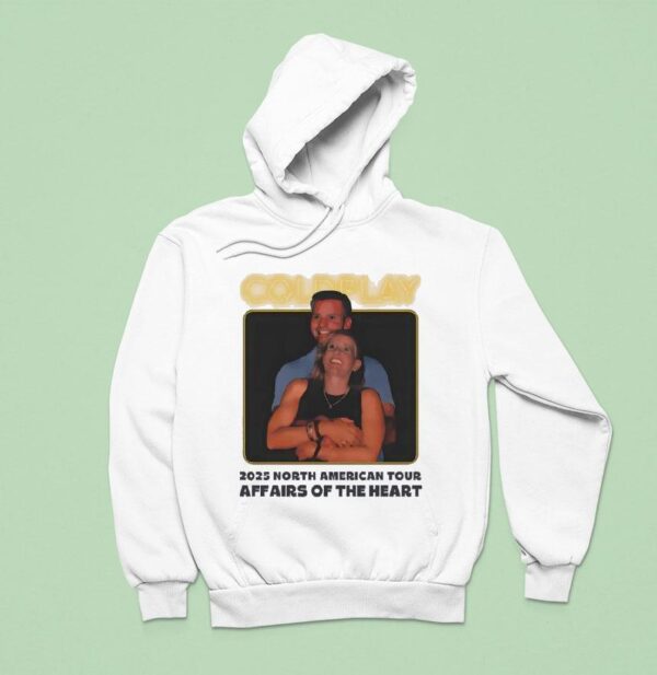 Coldplay S Kiss Cam North American Tour Affairs Of The Hear Hoodie