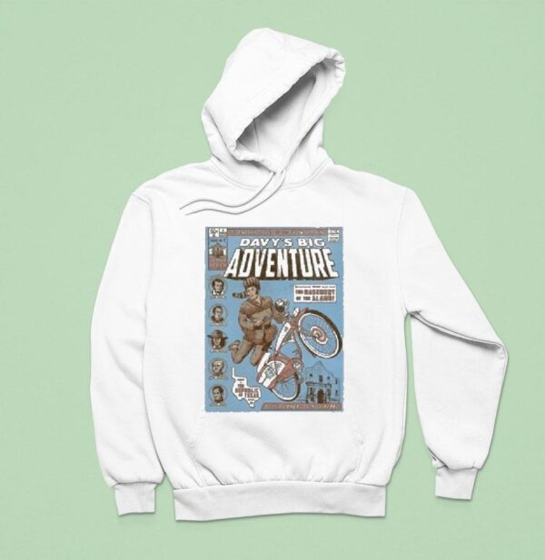 Comic Book Davy S Big Adventure Hoodie