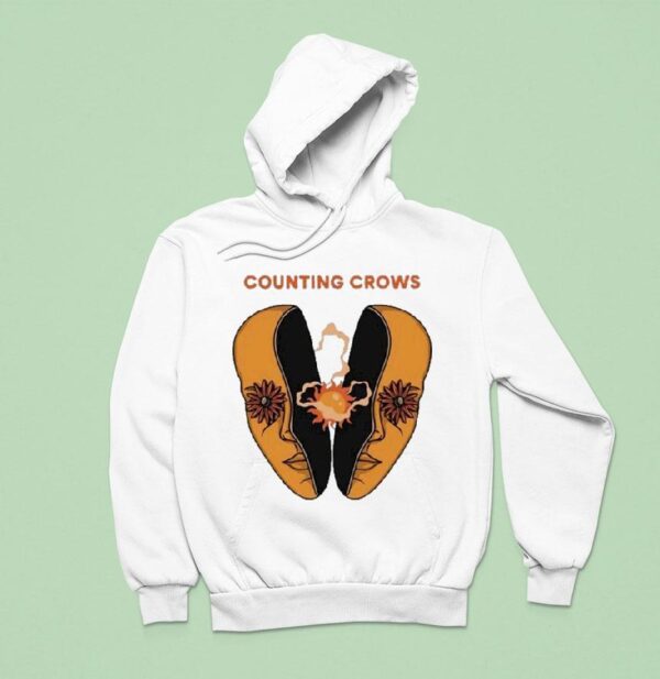 Counting Crows Flowers In Their Eyes Counting Hoodie