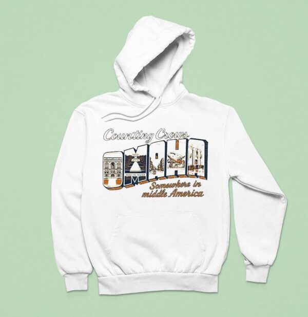 Counting Crows Omaha Somewhere In Middle America Hoodie