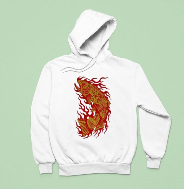 Crooked Creek Holler Fish Tattoo Trou Hoodie