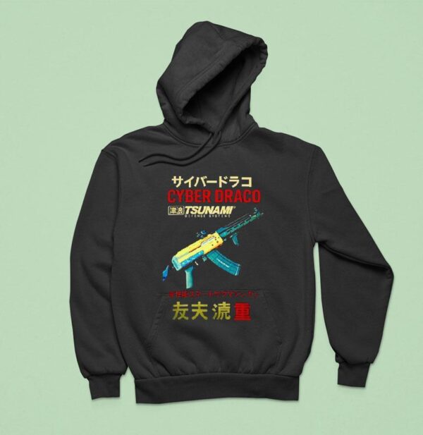 Cyber Draco Tsunami Defense Systems Hoodie