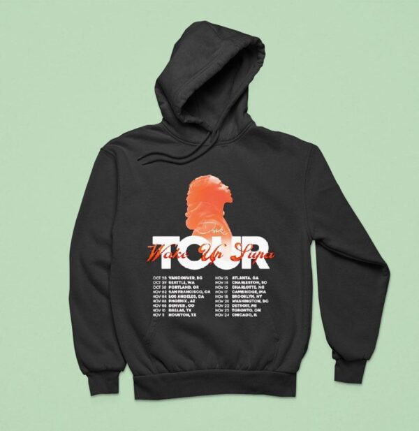 D Smoke Wake Up Supa Tour Hoodie
