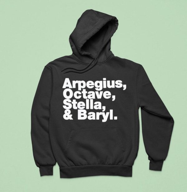 Daft Punk Arpegius Octave Stella And Baryl Crescendolls Roll Call Hoodie