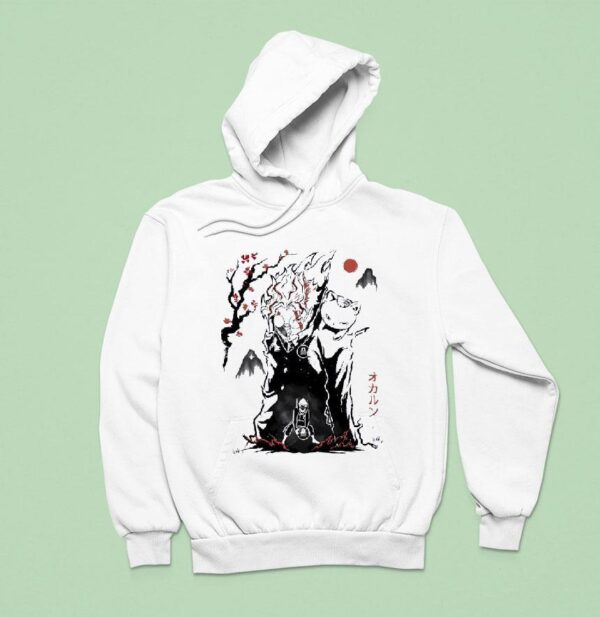 Dandadan In Japanese Sumi E Style Hoodie