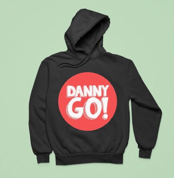 Danny Go Red Dot Logo Hoodie