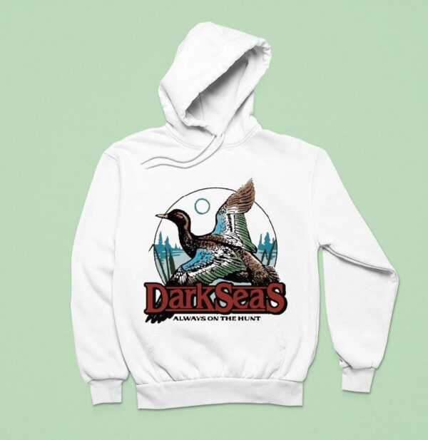 Dark Seas Always On The Hunt Duck Pond Hoodie