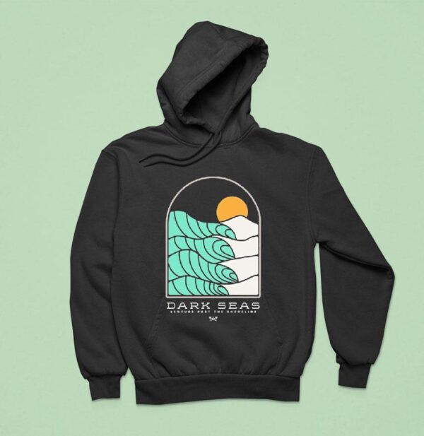 Dark Seas Venture Past The Shoreline Greenroom Hoodie