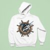 Dark Seas Waterlogged Fish Hoodie