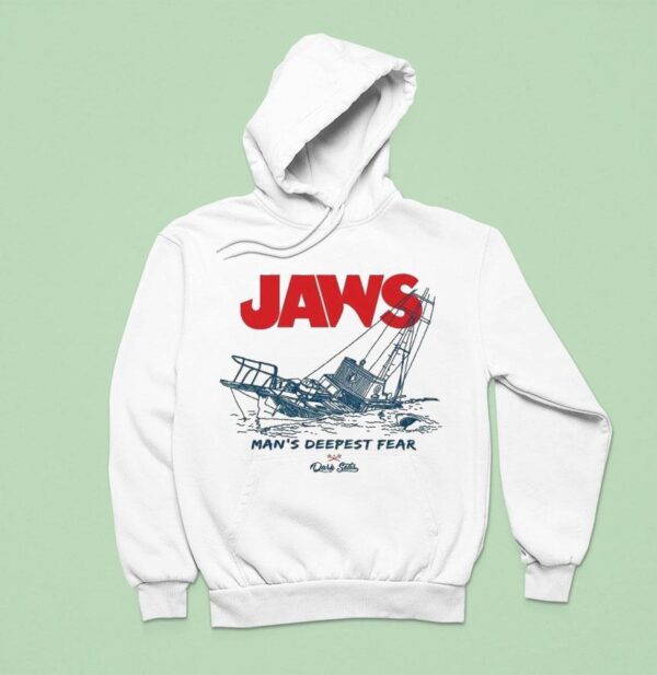 Dark Seas X Jaws Man S Deepest Fear Hoodie
