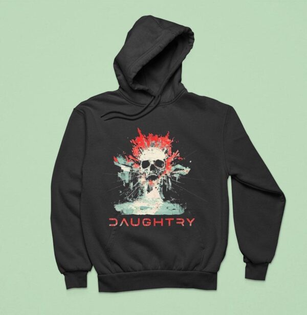 Daughtry The Dam Skull Hoodie