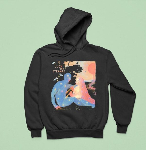 David Gilmour Luck And Strange Dark And Velvet Nights London Hoodie