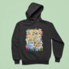Dc Comics Super Power Characters Hoodie